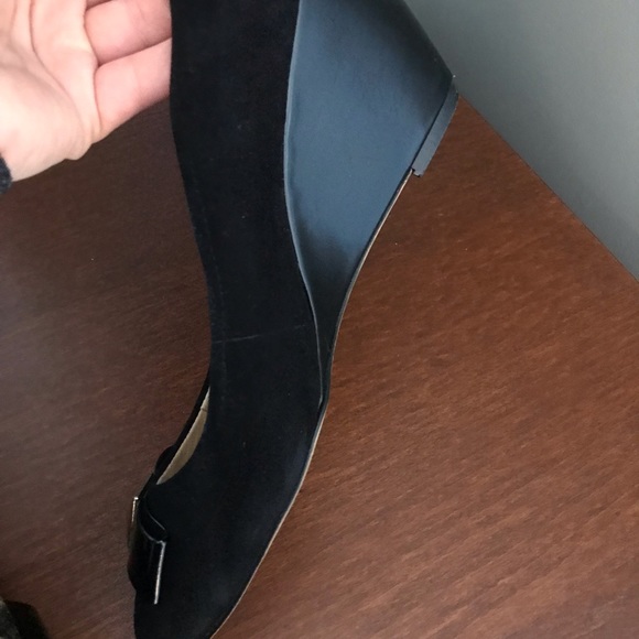 Kate Spade Cayley Suede and Patent Leather Wedge - Picture 6 of 8